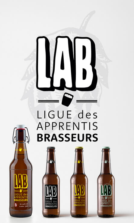 Logo LAB | Ligue des Apprentis Brasseurs (de l'Ouest)